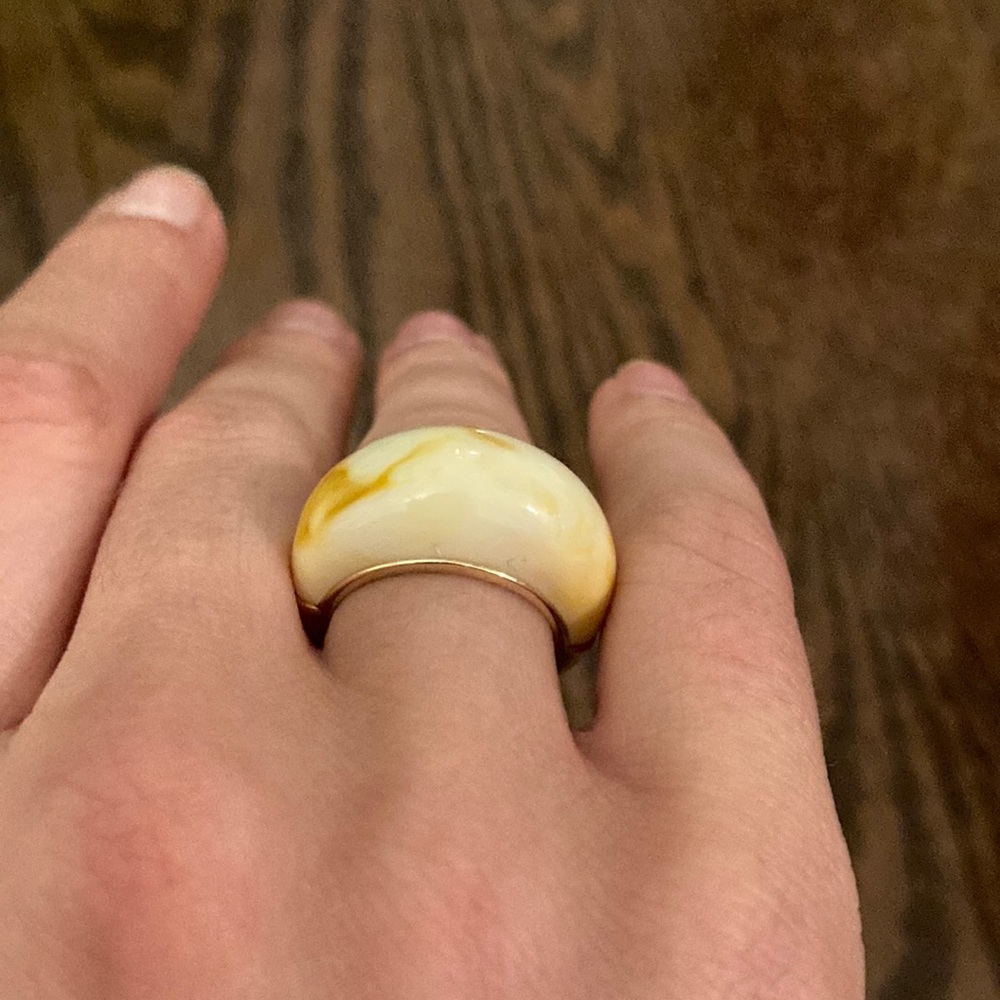 J crew marbled ring